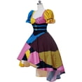 thumbnail image 2 of Womens Christmas Sally's Steampunk Slim Printed Dress for Stage Performances, 2 of 6