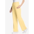 thumbnail image 3 of Woman Within Plus Size Tall 7-Day Wide-Leg Elastic-Waist Stretchy Knit Pant, 3 of 6