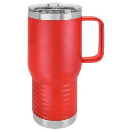 

Maxam JDLCM203 20 oz Stainless Steel Polar Camel Vacuum Mug with Slider Lid Red