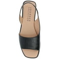 thumbnail image 5 of Journee Womens Brinsley Croco Texture Sling Back Flat Sandals, Widths Available, 5 of 9
