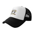 thumbnail image 1 of Mighty Ducks Trucker Hats Black One Size Adjustable Snapback Hat, 1 of 5
