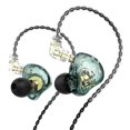 thumbnail image 2 of Auriculares In Ear CUTICAT Controlador Dinámico Híbrido 1DD 1BA Sonido Estéreo Verde, 2 of 7