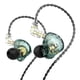 thumbnail image 2 of Auriculares de monitor con cable Yotijar 1BA + 1DD Híbrido equilibrado Verde sin micrófono, 2 of 7