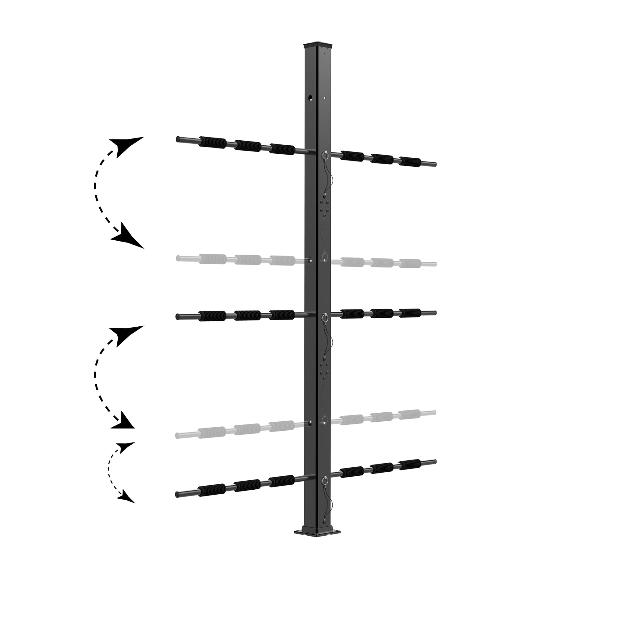 FDB Adjustable Multifunctional Kayak Carrier Transport Rack Canoes Boats Paddleboard SUP Storage Heavy Duty Weatherproof Stand (no Trailer)