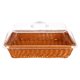 thumbnail image 1 of UPGRATOR Cesta De Rattan Con Para Servir Pan Y Organizar Alimentos En Casa, 1 of 7