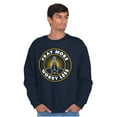 thumbnail image 5 of Pray More Worry Less Religious Sweatshirt for Men or Women Brisco Brands S, 5 of 6