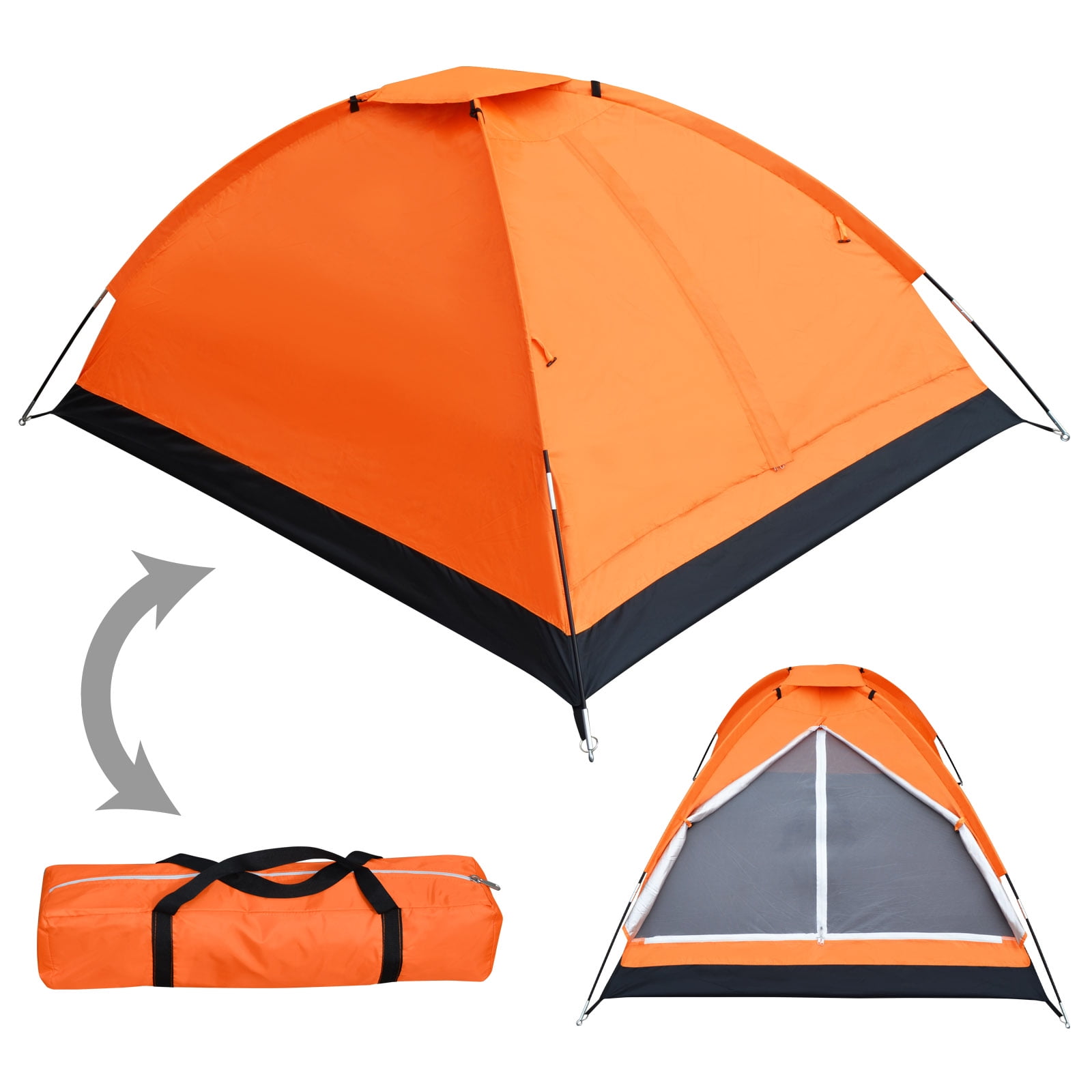 Strong Camel Portable Backpacking Tent 23 person for Family Camping