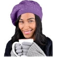 thumbnail image 5 of Knitted French Berets for Women by Nollia, 5 of 7