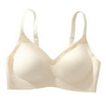 thumbnail image 1 of Brasieres de Mujer Ropa Interior Fina y Fresca sin Dejar Marcas para Mujer con Pequeño Push up, sin Aros, Sujetador de Sujeción Suave Extra Grande, 1 of 3