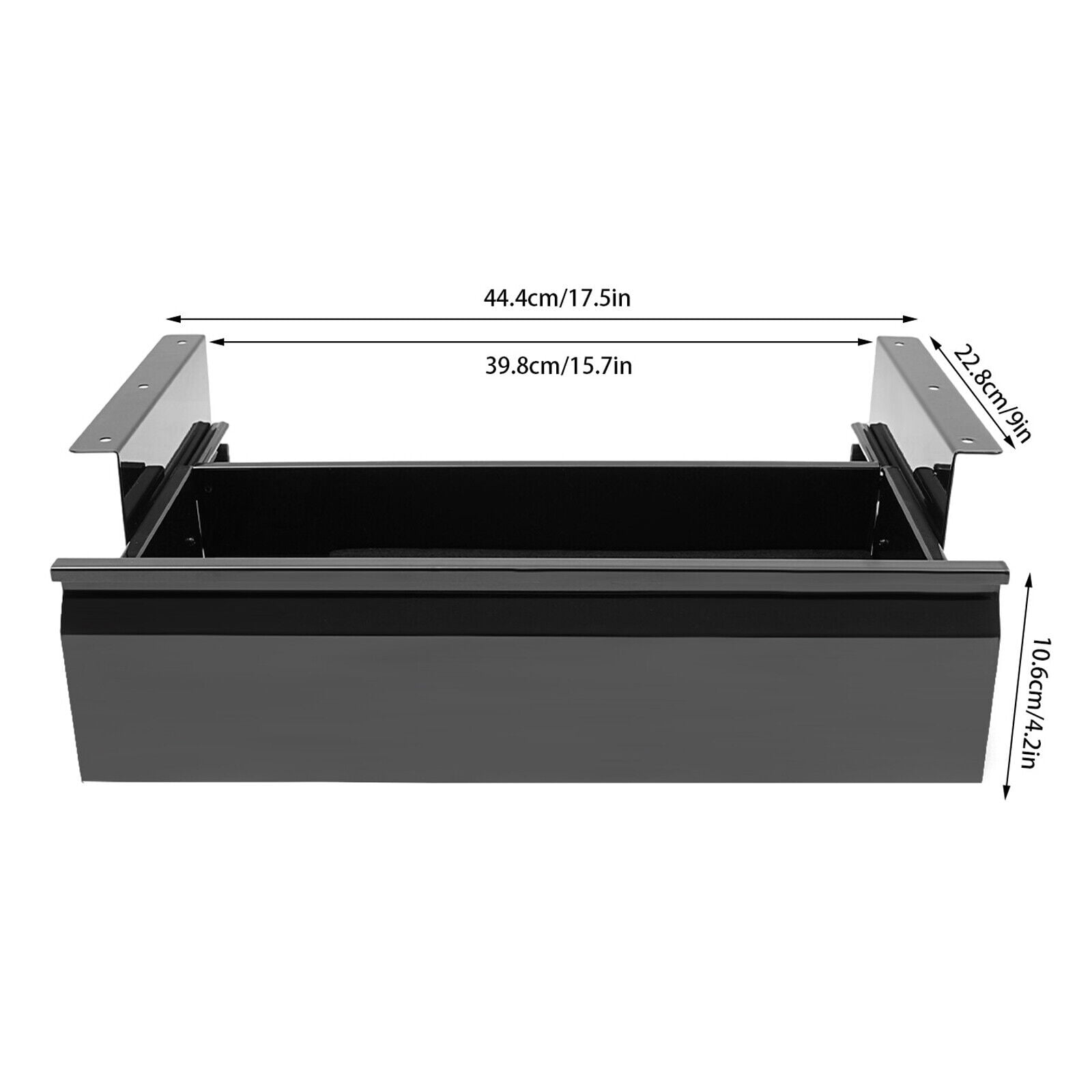 Under Desk Drawer Under Desk Storage Under Desk Mounted Sliding Pull-Out Drawer