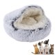 thumbnail image 4 of Nido Para Gatos, Cojín Cálido Para Gatos, Cama Suave Y Cómoda Para Animales, Cojín Redondo Para Perros Y Gatos, Cama Para Tu Gatito O Cachorro Cálido En Invierno ANGGREK Otros, 4 of 8