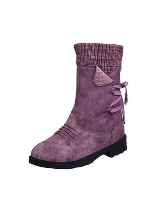 Walmart purple shop boots