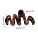 thumbnail image 3 of Pisexur Belleza Maquillaje Pinzas para el cabello para mujer: pinzas grandes antideslizantes mate para cabello grueso y fino, pinzas grandes de fijación fuerte, accesorios para mujeres y hombres, 3 of 3