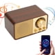 thumbnail image 5 of Altavoz de Bluetooth de Madera Retro, Reproducciónica de Tarjetas de Almacenamiento Altavoz Inalámbrico de Madera de Sonido Transparente Para Restaurantes, 5 of 7