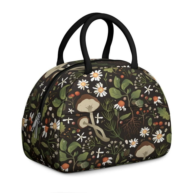 Sac à Lunch - Apothicaire Champignon Vénéneux, Sac Isolé Réutilisable pour Herburistes