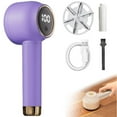 thumbnail image 2 of Lint Remover 2024 Upgrade Fabric Shaver For Clothing Rechargeable Lint Shaver Sweater Defuzzer To Pilling Battery Operated 2 Speed With LED Display Sticky Rollers for Cleaning Large Brush Rollers Lint, 2 of 9