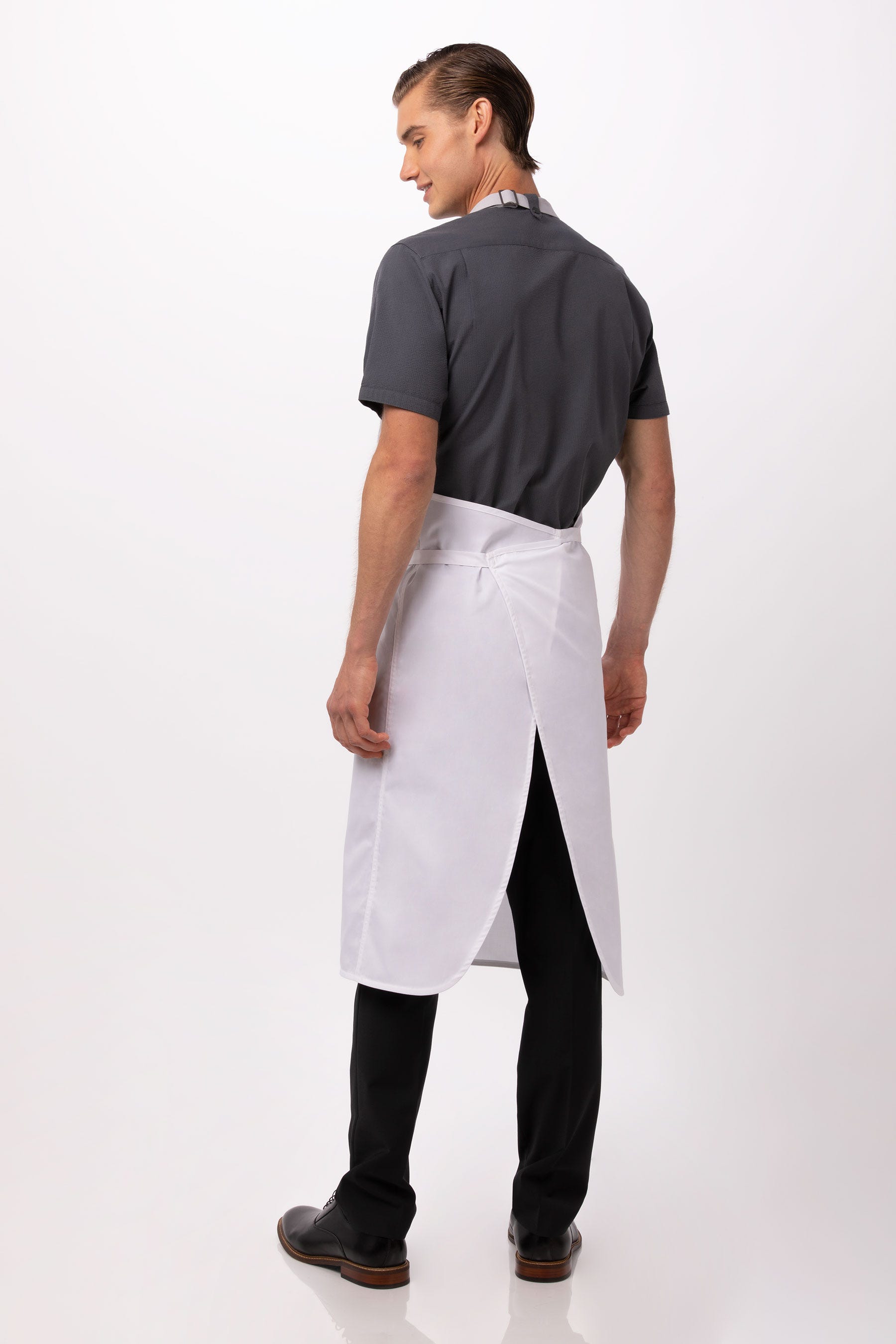 Chef Works Unisex Brio Chef's Bib Apron (ACN01WHT0)