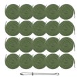thumbnail image 1 of Uxcell 20pcs Cuerdas de Cordón 51" Reemplazo de Cordón de Sudadera con Enhebrador para Sudaderas, Pantalones, Gorras, Verde, 1 of 7