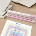 thumbnail image 1 of Elodie 30 Hole Punch Portable Anti Slip Base for A4 Papers Loose Leaf Punch Machine, 1 of 8