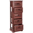thumbnail image 3 of Hawthorne Collections Armoire à 5 Tiroirs en Pin Rouge, 3 of 3
