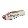 thumbnail image 2 of DPTALR Women Cloth Shoes Sandals Embroidered Tendon Soles Flowers Slippers, 2 of 7