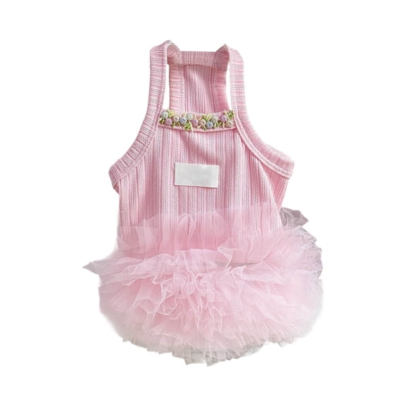Lightweight Breathable Dog Dress Fashionable Pet Apparel Comfortable Puppy Outfit For Small Medium Large Dogs