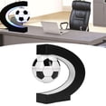 thumbnail image 3 of Levitation Floating Football LED Light, 360 Rotation Desk Decoration Night Light, ABS Material, Perfect  Men, Father's Day Gift Ideas, 3 of 7