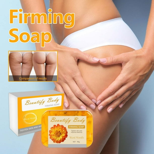Fiudx Jabón de Cáscara de Naranja, Barra Limpiadora Reafirmante, Gel de Ducha Hidratante, Fórmula Suave y No Irritante, Ideal para El Baño Diario, para Todo Tipo de Piel, Refrescante Aroma a Mandarin