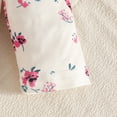 thumbnail image 5 of Leey-World Baby Girl Clothes 3-6 Months Newborn Infant Baby Girl Dress Clothes Winter Outfits Top Romper Overalls Dresses Suspender Skirt Set for Girls(Hot Pink,6-9 Months), 5 of 9