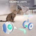 thumbnail image 5 of Juguetes Interactivos para Gatos, Juguete Automático con Sensor Inteligente, Luz de Colores y Varita de Plumas, Recargable por USB., 5 of 5