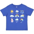 thumbnail image 3 of Inktastic Pastel Weather Chart Boys or Girls Toddler T-Shirt, 3 of 5