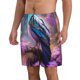 thumbnail image 2 of Fotbe Beautiful Flower Blue Bird Trajes de Baño Estampados para Hombre, Shorts de Verano de Secado Rápido, Ropa de Playa, Bañadores-Small, 2 of 6