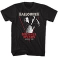 thumbnail image 4 of Halloween Michael Coming Home Black Adult T-Shirt, 4 of 4