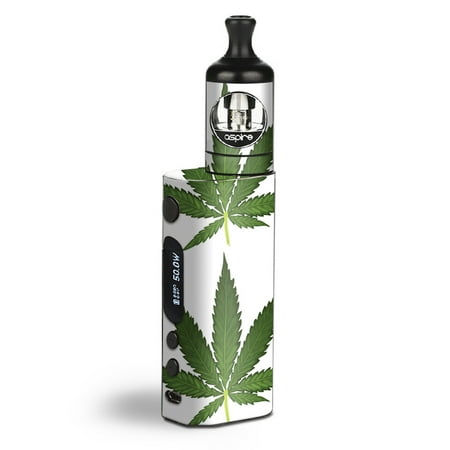 Skin Decal Vinyl Wrap for Aspire Zelos 50W starter Kit Vape stickers skins cover / Pot Leaf Weed Marijuana