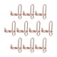 thumbnail image 3 of Juego de 10 anillos para uñas sin pegamento, anillos Halal para uñas acrílicas. oro rosa, 3 of 9