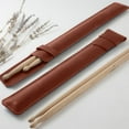 thumbnail image 4 of Drum Stick Bag Leather Drum Stick Drum Stick Storage Bag Beating Wood Waist Drum Stick Holster Drum Stick Stick Instrument Bag, 4 of 4