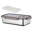 thumbnail image 3 of Food Storage Container Multipurpose Prep Containers for Office Kitchen Work 3.5L With Egg Tray, 3 of 7
