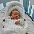 thumbnail image 1 of Baby Knit Blanket Swaddle Sleeping Bag Photography Props, 1 of 4