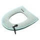 thumbnail image 2 of Funda de inodoro Flock | Alfombrilla de baño antideslizante adhesiva para invierno | Anillo higiénico portátil para viajes y hogar | Fácil de limpiar y reutilizable, 2 of 6