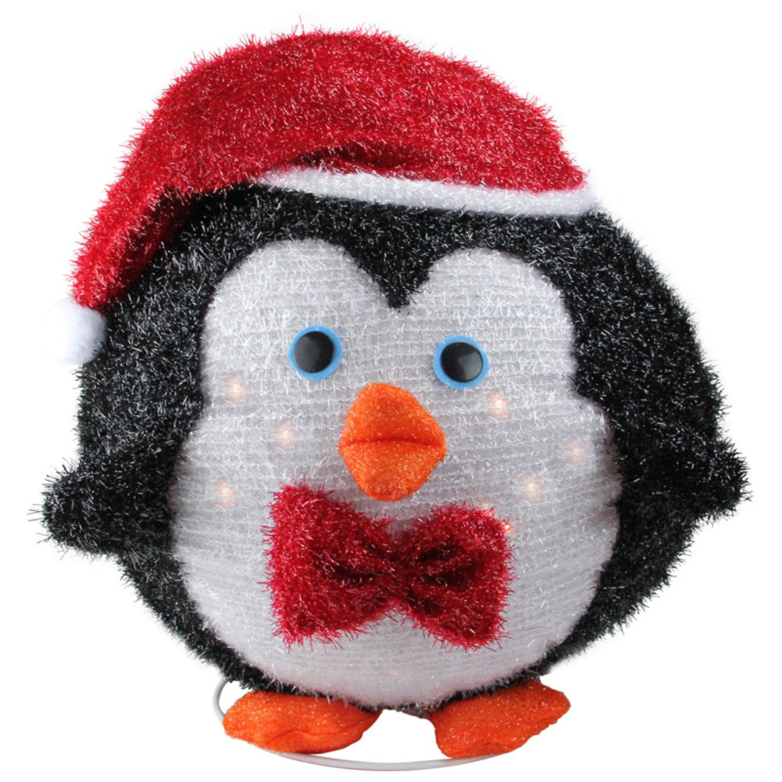 Northlight Lighted Collapsible Penguin Christmas Figurine