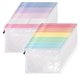 thumbnail image 2 of Bolsa para Documentos de con Cremallera 10 Colores Tamaño Carta A4, Impermeable Documentos, 36 Piezas, 2 of 5