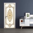 thumbnail image 4 of Francés 77x200cm Etiqueta de puerta 3D Bodega Foto Mural Trompe l'oeil Calcomanías de pared PVC Papel tapiz impermeable para dormitorio Baño Cocina Decoración Pegatinas de puerta, 4 of 5