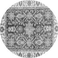 thumbnail image 1 of Ahgly Company Indoor Round Oriental Gray Traditional Area Rugs, 4' Round, 1 of 4
