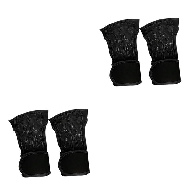 Eigraketly 1 par de guantes de levantamiento de pesas para hombres y mujeres, Protector de palma, entrenamiento de neopreno, ejercicio, mitones de L 2piezas Eigraketly CBP003399