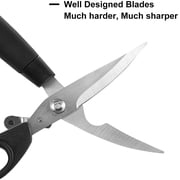 Kitchen Scissors All Purpose Shears, Heavy Duty Poultry Shears for Chicken Food Meat, Spring-loaded Handle