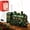 Green, variant on Train Diffuser - 300ml Christmas Train Diffuser, Train Diffusers for Essential Oils with 2 Color LED & Remote Control, Trains Humidifier with 2/8-Hour Timer Auto Shut-Off for Bedroom