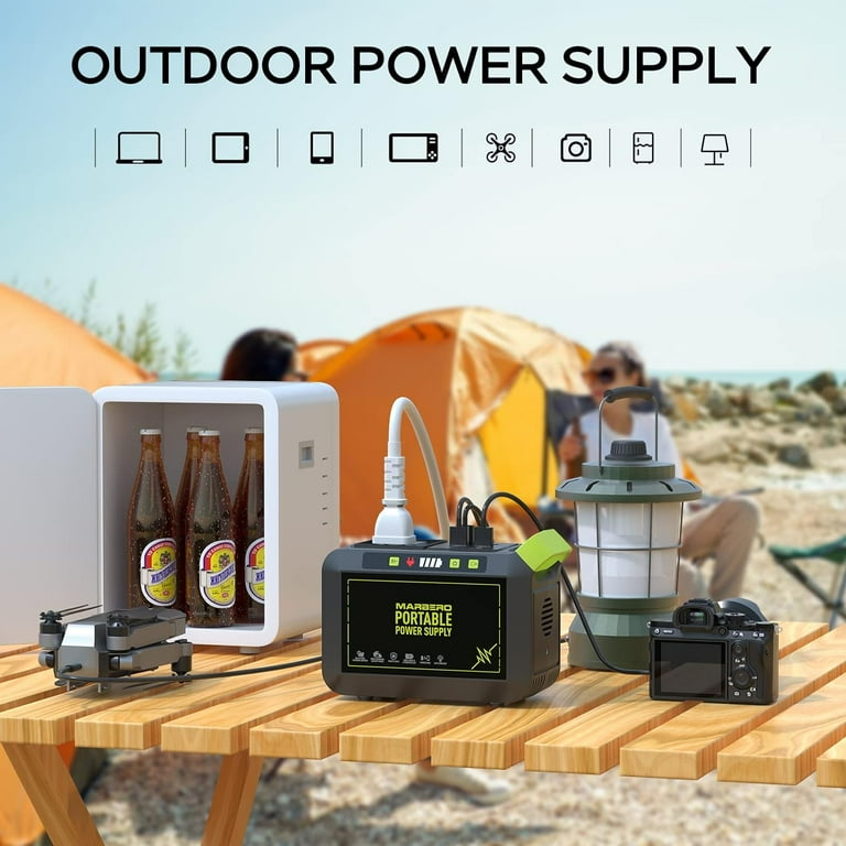 Marbero 80W Continuous / 120w Peak Portable Power Station, Men's
