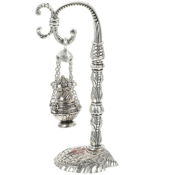 Milisten Incense Censer Frankincense Burner Silver 1Set