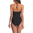 thumbnail image 3 of Traje de baño para mujer, traje de baño de una pieza con cuello en V Traje de baño de una pieza con cuello en V Traje de baño de una pieza estampado Diseño de clase mundial, 3 of 8