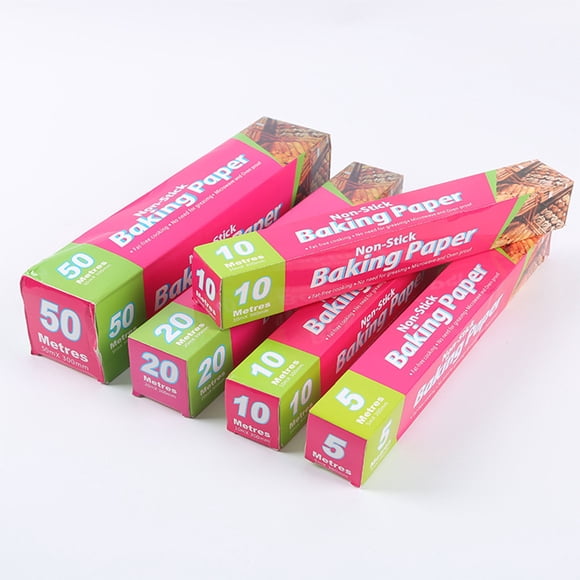 Papel para hornear antiadherente Jadeshay 30 cm 20 m
